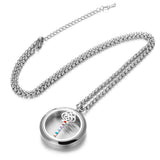 Magnetic Aromatherapy Necklace Perfume Locket Pendant VA-1020
