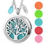 Magnetic Aromatherapy Necklace Perfume Locket Pendant VA-1020