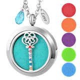 Magnetic Aromatherapy Necklace Perfume Locket Pendant VA-1020