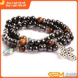 Magnetic Hematite Stone Therapy Bracelet for Men