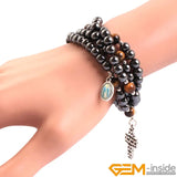 Magnetic Hematite Stone Therapy Bracelet for Men