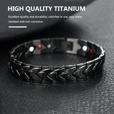 Magnetic Bracelet Therapy Weight Loss Arthritis Health Pain Relief Mens
