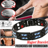Men's Magnetic Weight Loss Bracelet Magnetic Therapy Health Care Jewelry