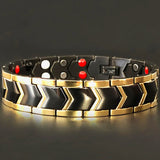 Magnetic Bracelet Men Arthritis Pain Relief Stainless Steel