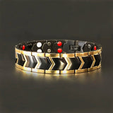 Magnetic Bracelet Men Arthritis Pain Relief Stainless Steel