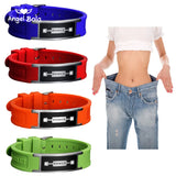 Magnetic Health Weight Loss Bracelet Men Stainless Steel Rudder Sport Wristband