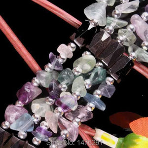 Magnetic Hematite Fluorite Beads Bracelet