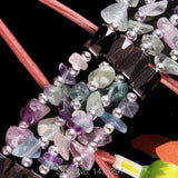 Magnetic Hematite Fluorite Beads Bracelet