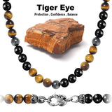 Magnetic Hematite Necklace for Couples Health Weight Loss