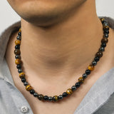 Magnetic Hematite Necklace for Couples Health Weight Loss