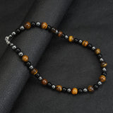 Magnetic Hematite Necklace for Couples Health Weight Loss