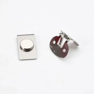 Magnetic Tie Clip Stainless Steel Shirt Tie Clips for Men