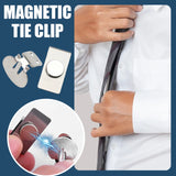 Magnetic Invisible Tie Clip Stainless Steel Metal Shirt Tie Clips