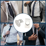 Magnetic Invisible Tie Clip Stainless Steel Metal Shirt Tie Clips