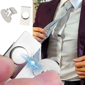 Magnetic Invisible Tie Clip Stainless Steel Metal Shirt Tie Clips