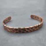 Magnetic Pure Copper Bracelet Men Adjustable Cuff Bracelets Arthritis Health