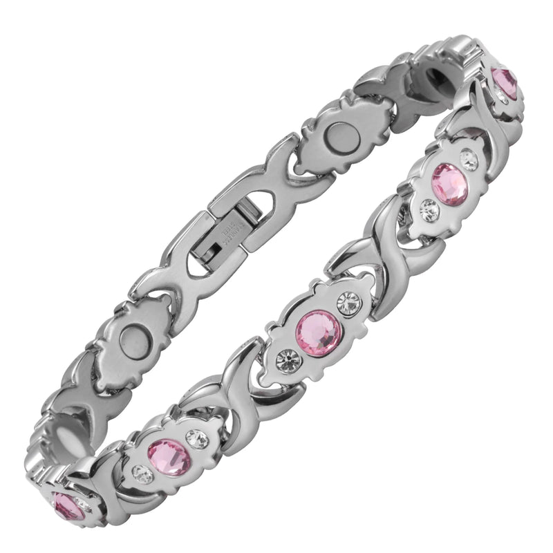 Magnetic Slimming Bracelets Therapy Health Care Women Weight Loss Jewelry