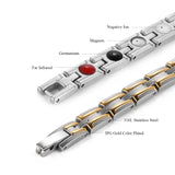 Magnetic Stainless Bracelet for Women Health Therapy Magnetite Bangles