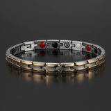 Magnetic Stainless Bracelet for Women Health Therapy Magnetite Bangles