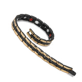 Magnetic Stainless Bracelet for Women Power Therapy Magnetite Health Care 
