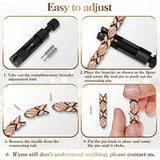 Magnetic Arthritis Pain Relief Bracelet with Crystal
