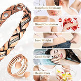 Magnetic Arthritis Pain Relief Bracelet with Crystal
