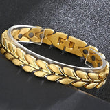 Men's Magnetic Therapy Bracelet Arthritis Pain Relief Carpal Tunnel Health