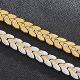 Men's Magnetic Therapy Bracelet Arthritis Pain Relief Carpal Tunnel Health