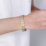 Men's Magnetic Therapy Bracelet Arthritis Pain Relief Carpal Tunnel Health