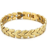 Men's Magnetic Therapy Bracelet Arthritis Pain Relief Carpal Tunnel Health