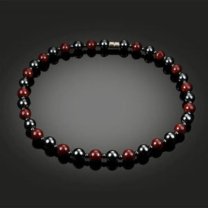 Magnetic Hematite Necklace Red Health Jewelry