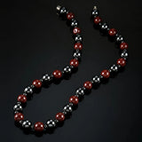 Magnetic Hematite Necklace Red Health Jewelry