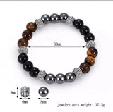 Magnetic Therapy Weight Loss Bracelet Anti-Fat Natural Crystal