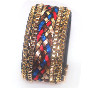 Brazilian Wide Magnetic Wrap Bracelet