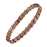 Red Copper Butterfly Magnet Lady Bracelet