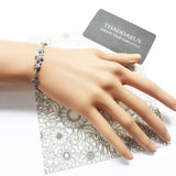 925 Sterling Silver Ornamentation Bracelet Royal Jewelry Gift
