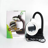 LED Magnifier Glass Lamp Home Lighting Loupe Clear US Plug Reading Lamps