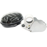 High Magnification LED Magnifying Glass 30X 60X for Jewelry Appraisal