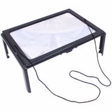 3X Magnifier LED Foldable Magnifying Glass for Reading