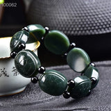 Cyan Jade Fushou Turtle Bracelet Bangles Charm Jewelry Men Women Couple Gift