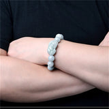 Jade Lucky Pixiu Bracelet Bangle Charm Jewelry Men Women Couple Gift