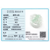 Jade Zodiac Rabbit Emerald Necklace Pendant