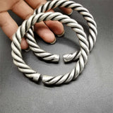 Tibetan Silver Open Bracelet Bangle Charm Jewelry Men Women