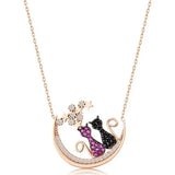 925 Cat Necklace for Women