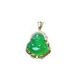 Chalcedony Buddha Necklace Pendant Personalized Jewelry Men Women Couple Gift