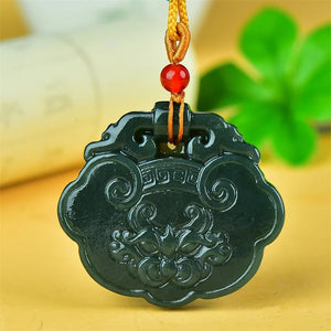 MaiChuang Cyan Jade Animal Pendant necklace charm couple jewelry Gift