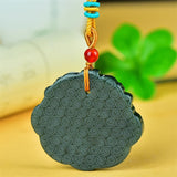 MaiChuang Cyan Jade Animal Pendant necklace charm couple jewelry Gift