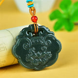 MaiChuang Cyan Jade Animal Pendant necklace charm couple jewelry Gift