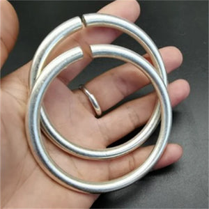 MaiChuang Tibetan Silver Cuff Bracelet