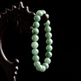 Genuine jade Natural Burmese Emerald Bracelet Men Women Couple
